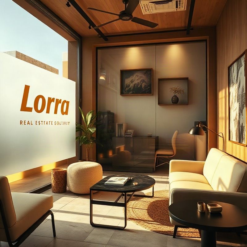 Interior do escritório de consultoria imobiliária Mintdbeta em Salvador